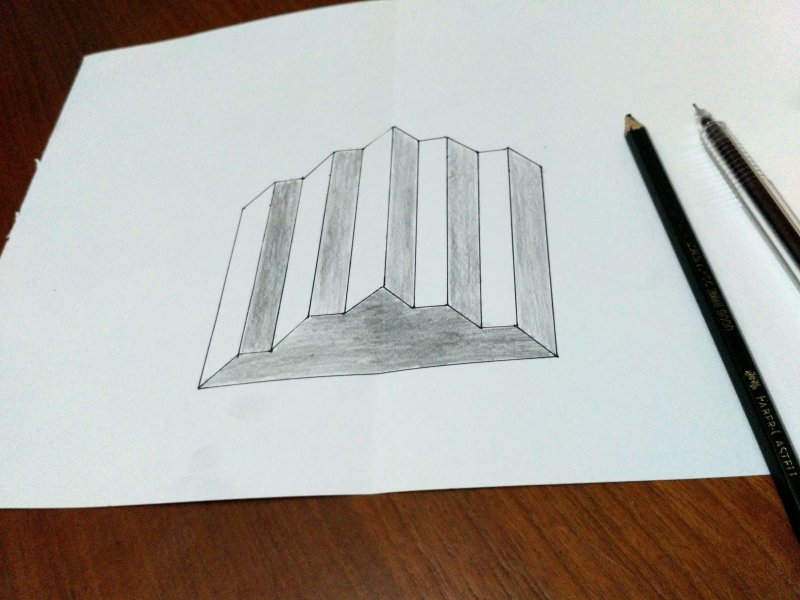 3d рисунки карандашом