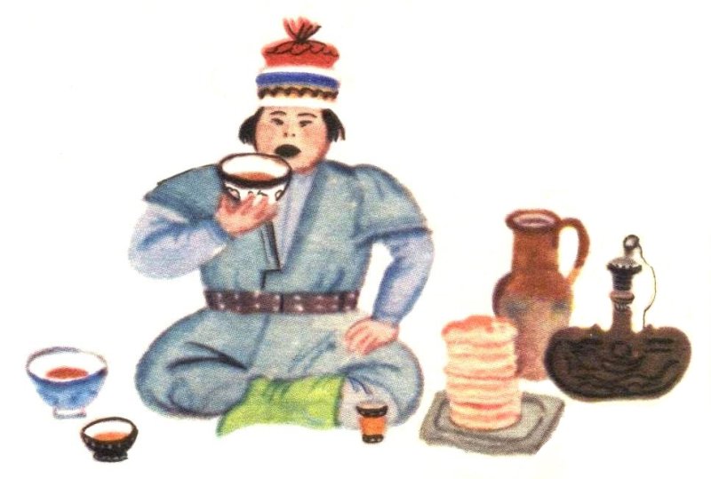 Калмыцкие предметы быта