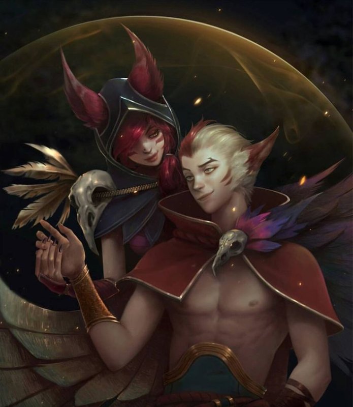 Шая и Рейкан арт