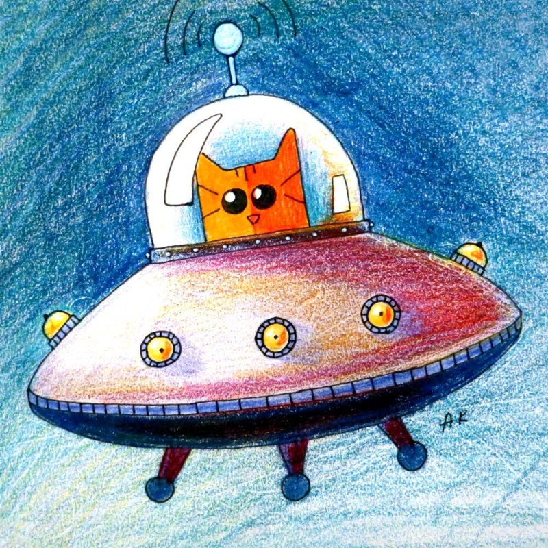 Летающие тарелки инопланетян
