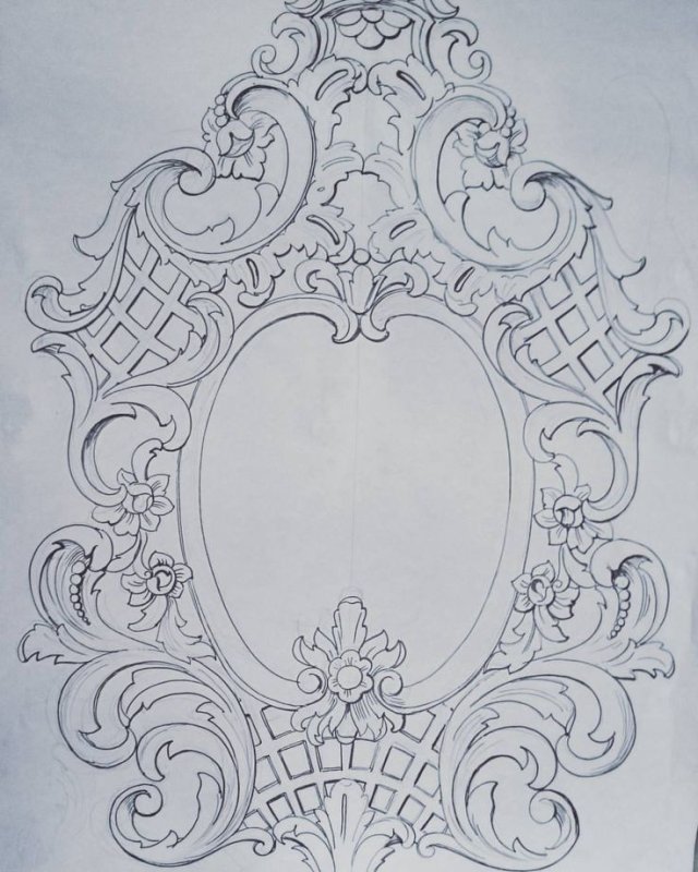 Рисунок в стиле Барокко