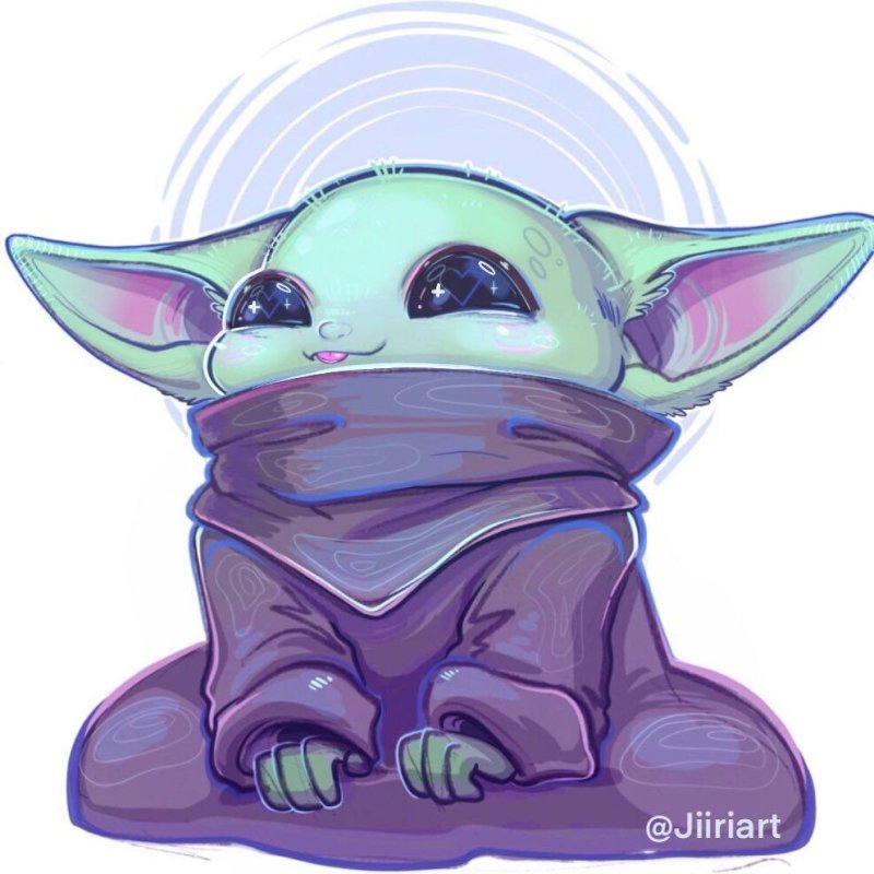 Art Star Wars Бэйби йода