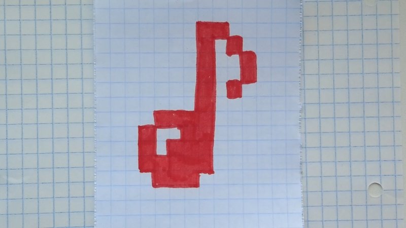 Рисование по клеткам тетради