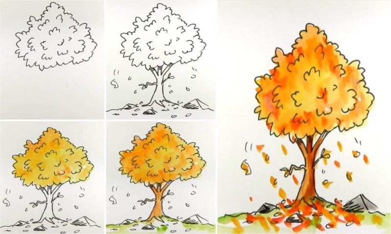 Рисунок осень