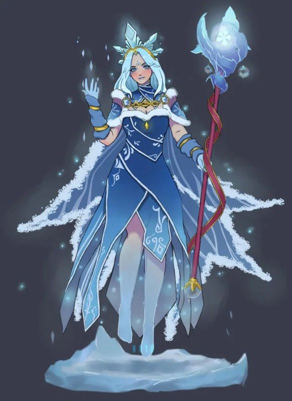 Дота Crystal Maiden