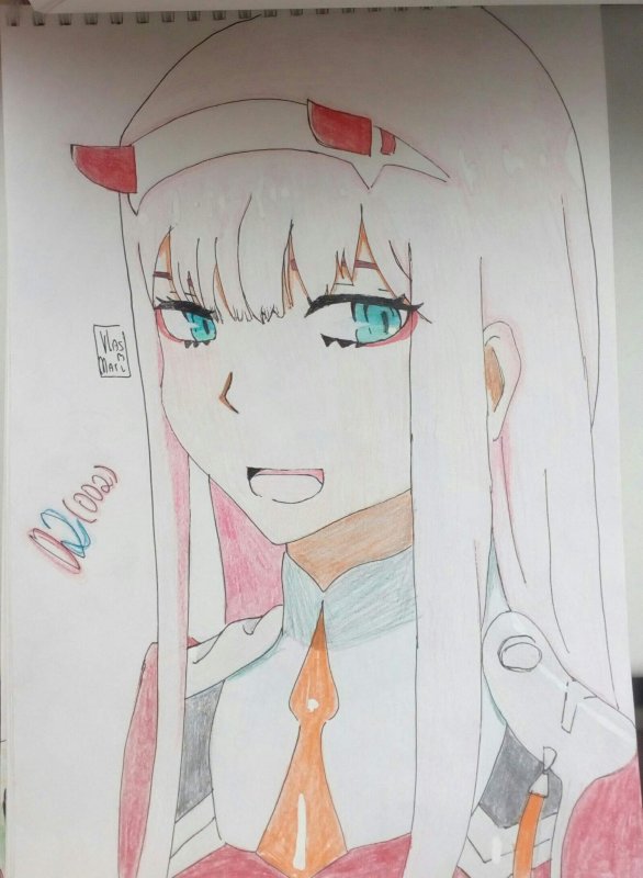 02 Аниме рисунок