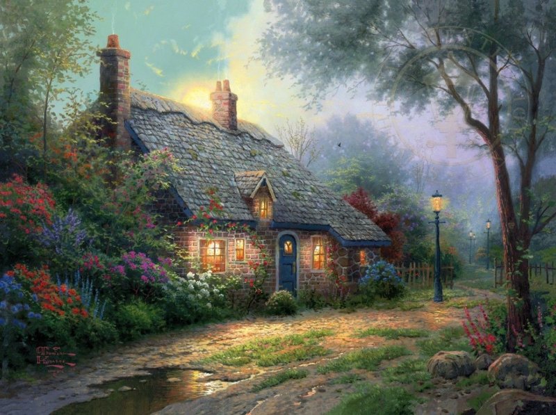 Художника Томаса Кинкейда (Thomas Kinkade)