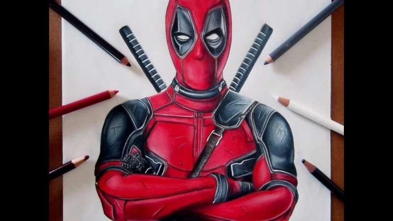 Deadpool рисунок