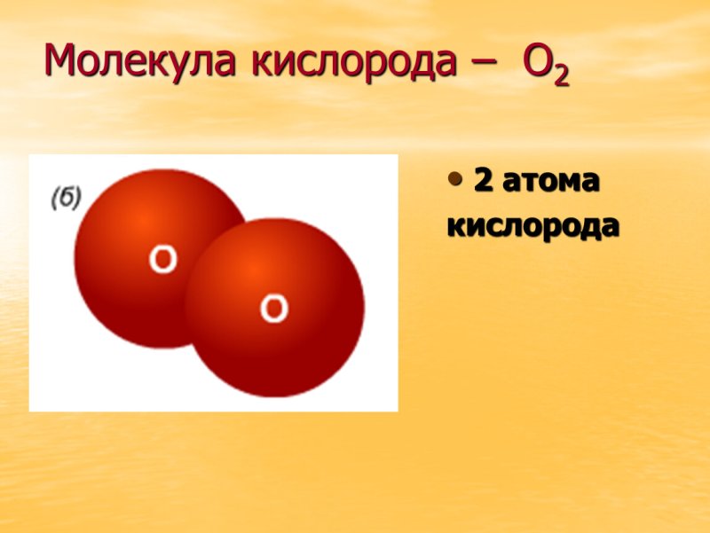 Молекула кислорода