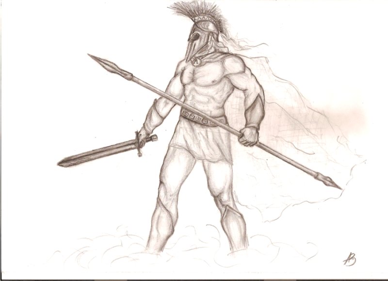 Арес Бог войны древней Греции