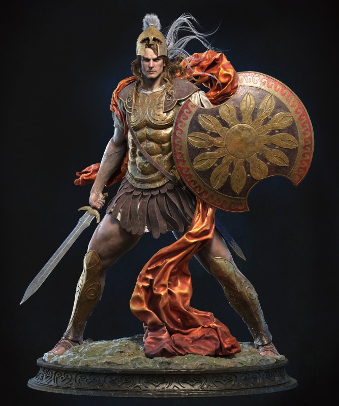 Греческий воин гоплит