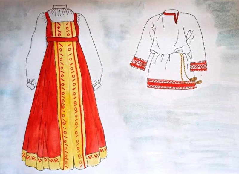 Русский народный костюм