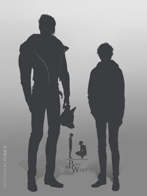 Мальчик и волк the boy and the Wolf