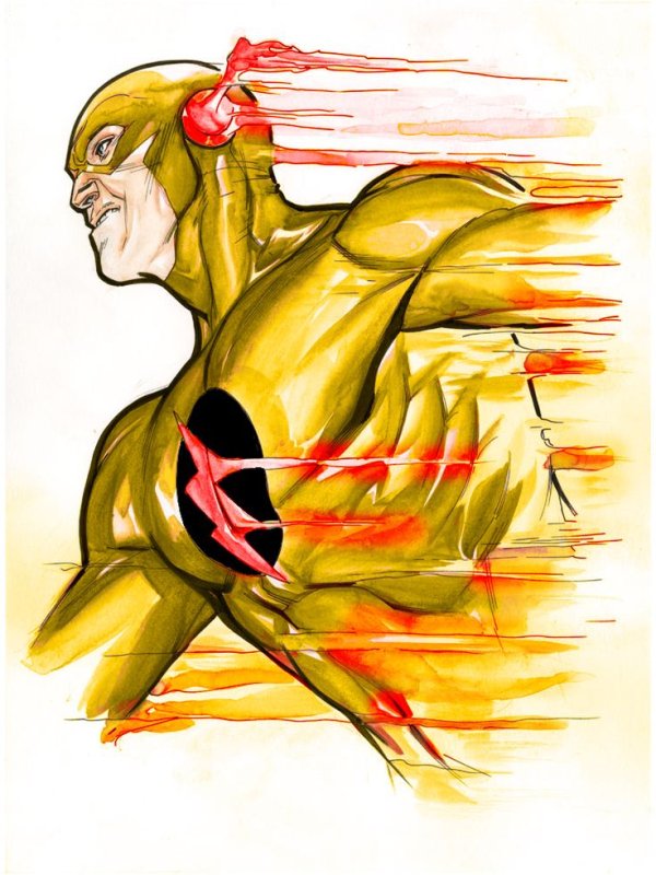 желтый флеш