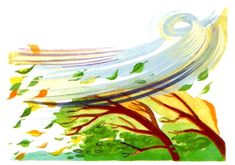 Ветер детский рисунок