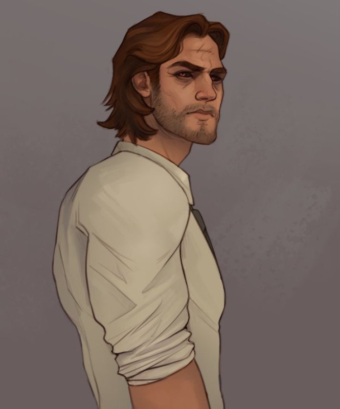 Бигби the Wolf among us арт
