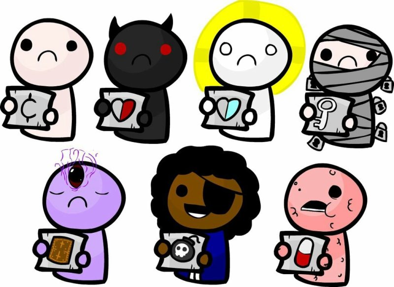 The Binding of Isaac персонажи