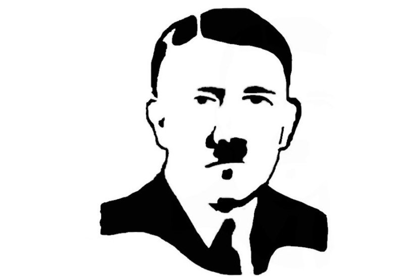 Новогодний гитлер арт