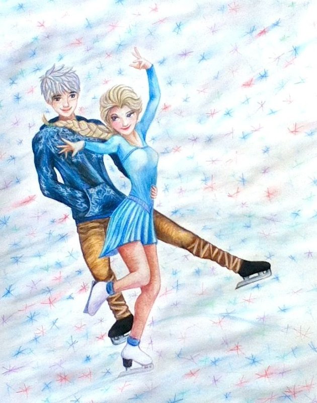 Эльза фигуристка