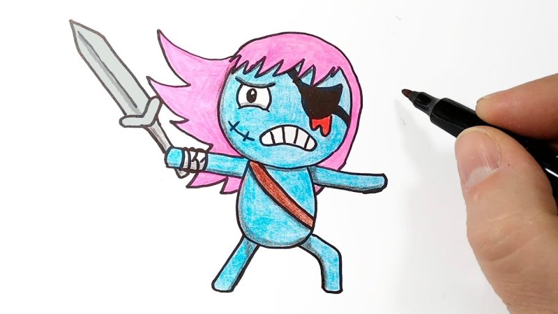 Рисунки для срисовки пибби