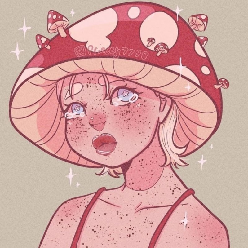 Эстетика мухомор инди КИД