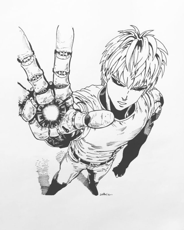 Генос Ванпанчмен Манга