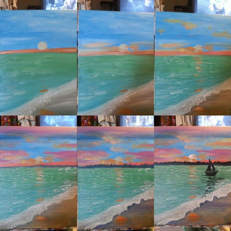 Рисование масляными красками для начинающих