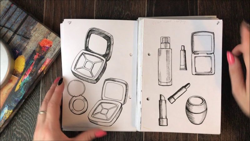 Рисунки для скетчбука несложные