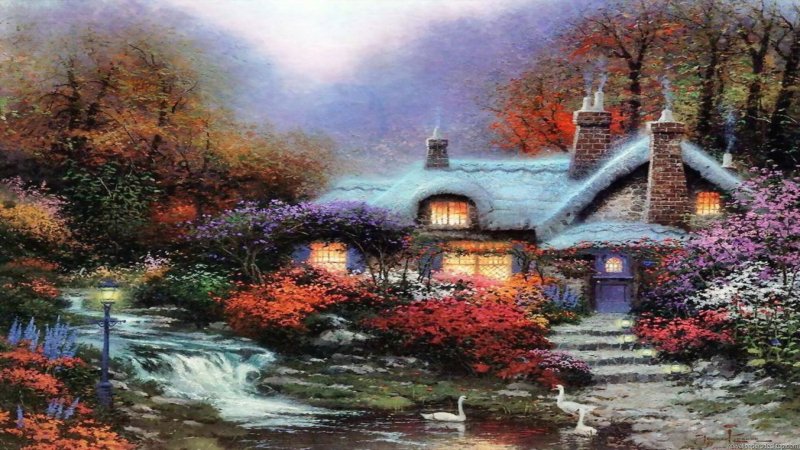 Художника Томаса Кинкейда (Thomas Kinkade)