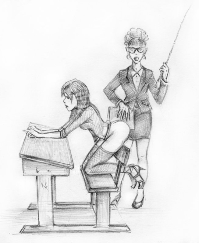Эротические рисунки школа