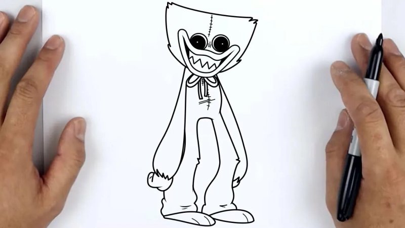 Поппи Плейтайм рисунок