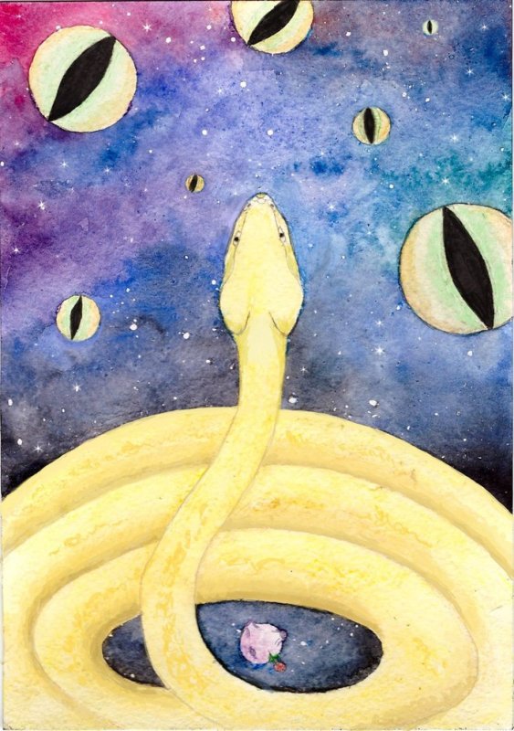 Маленький принц и змея