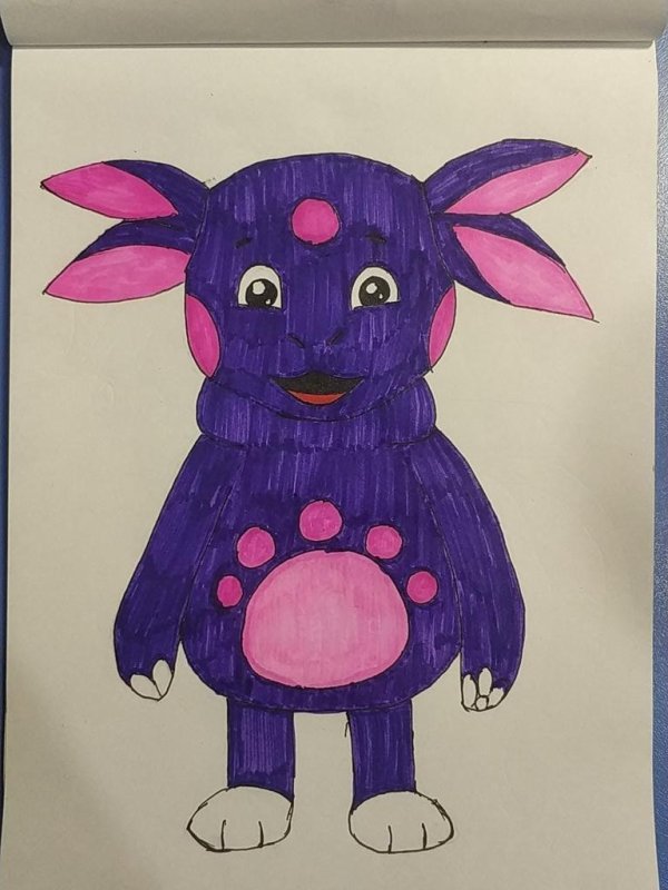 Лунтик рисунок