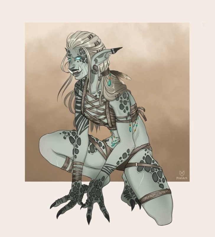 Зандалар Тролль варкрафт Art