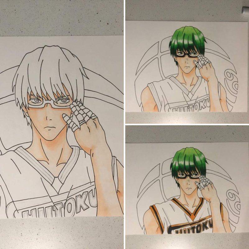 баскетбол куроко мидорима