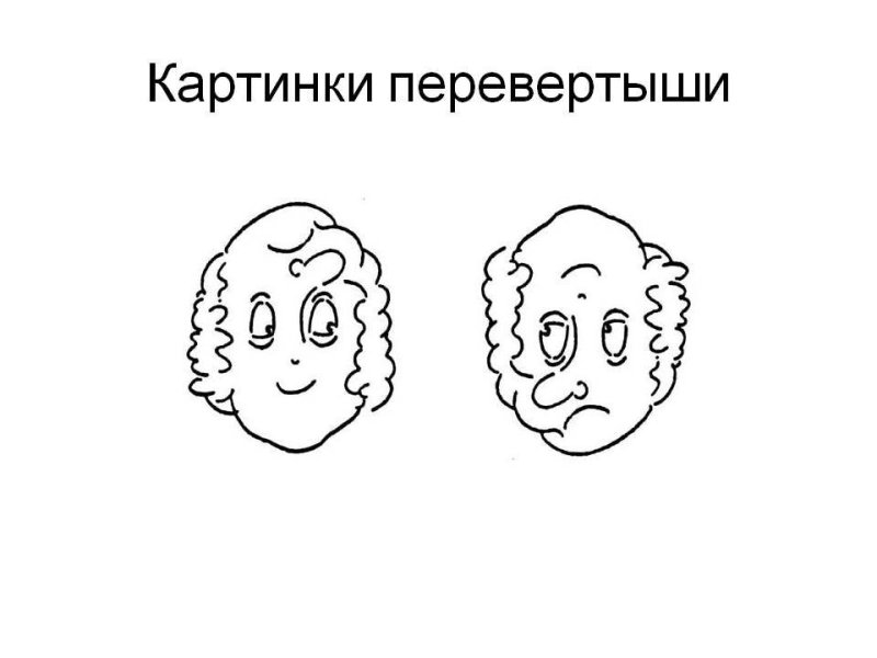 Картинки перевертыши для детей