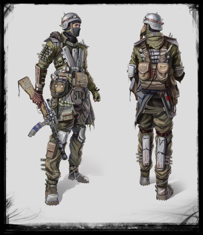 Metro 2033 концепт арт