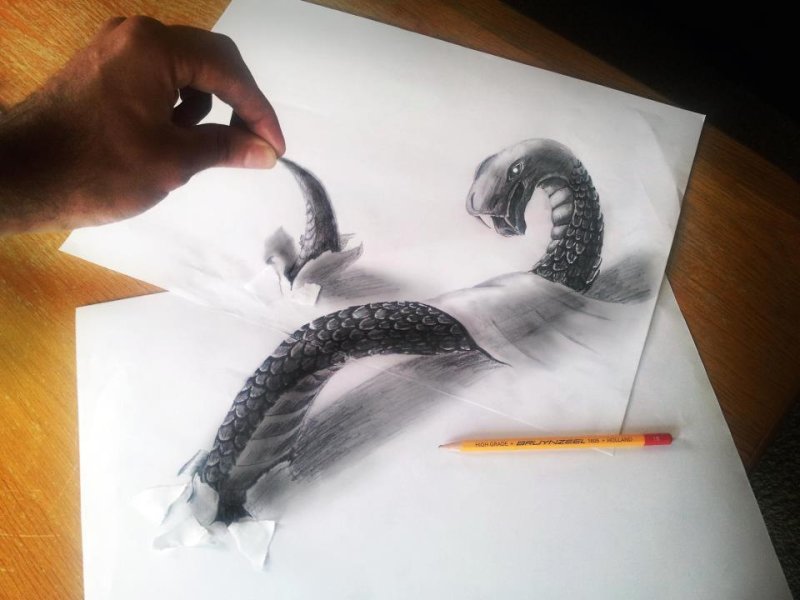Объемные рисунки
