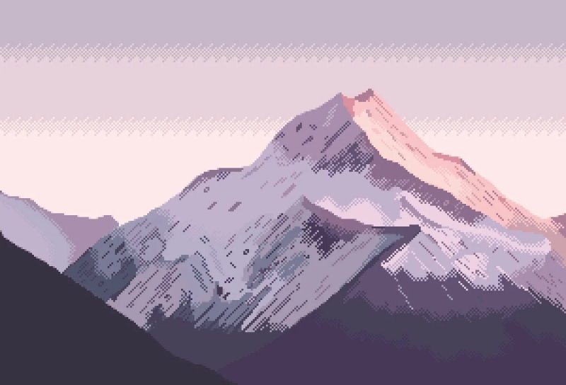 Горы арт
