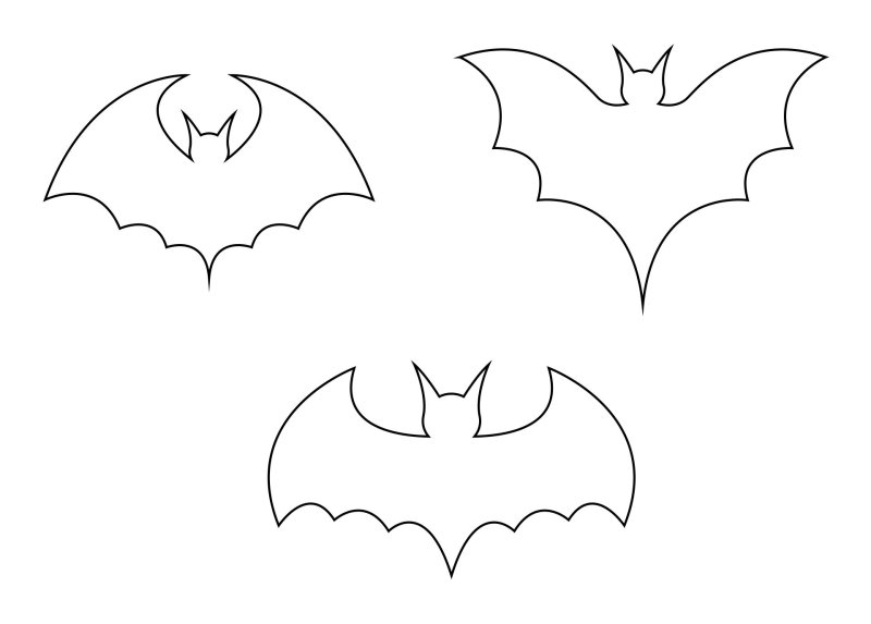 Летучая мышь рисунок для детей