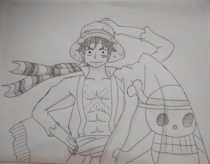 Раскраски аниме one piece