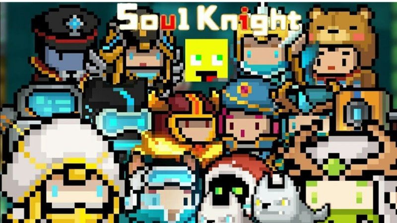 Герои игры Soul Knight