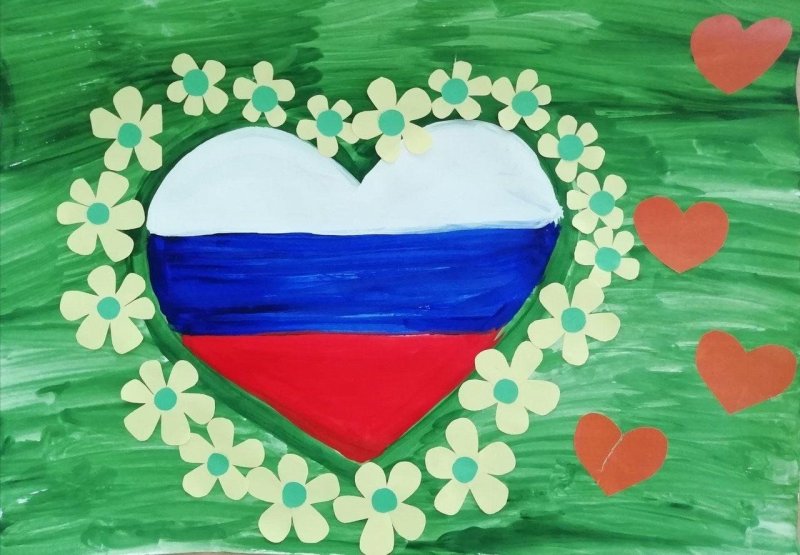 Поделки ко Дню России в детском