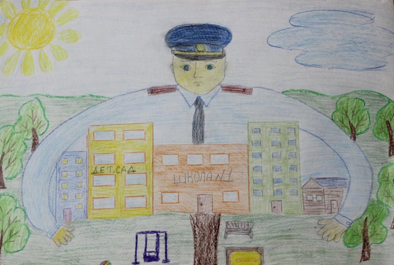полиция глазами детей