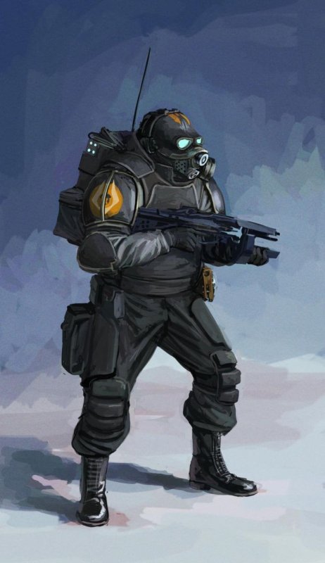 Солдат Альянса half Life 2