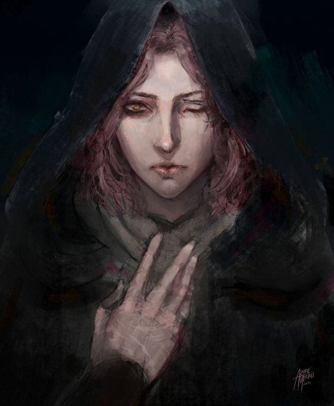 Elden Ring Мелина арт