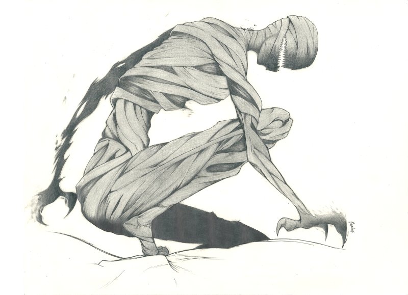 Ajin черный призрак Манга