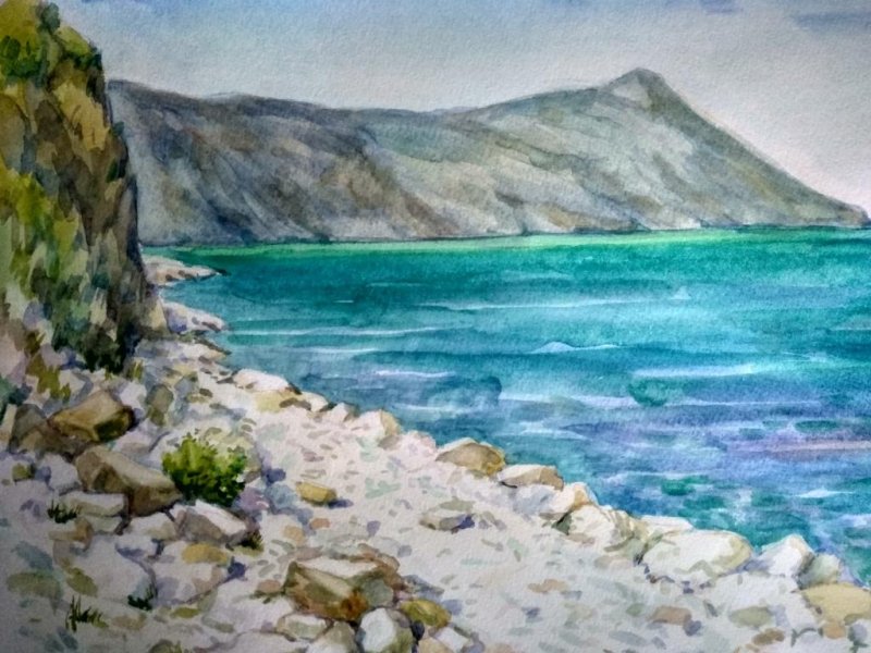 Пейзажи в горах Анапы