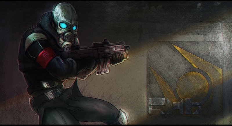 Метрокоп из half-Life 2