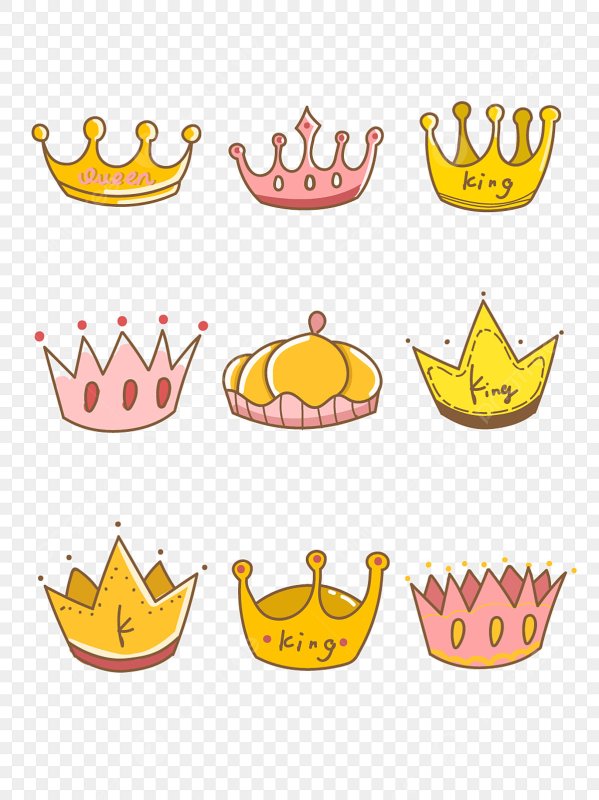 рисунки короны